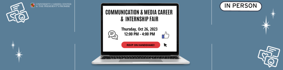 UMD Communication & Media Career & Internship Fair