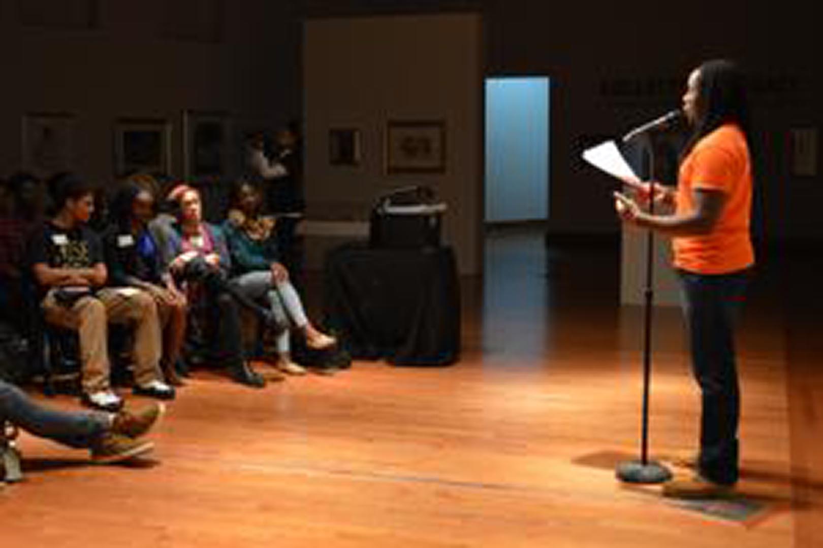 Students Share Stories And Inspirations At The David C. Driskell Center