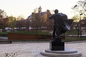 THE FREDERICK DOUGLASS STATUE COULD BE TIED TO SOCIAL CHANGE AT UMD