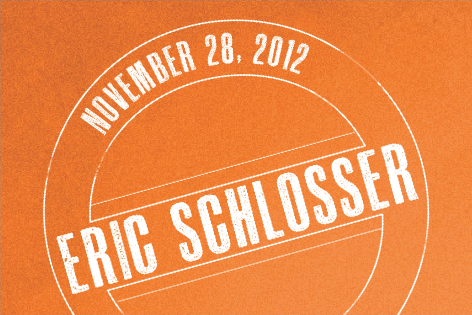 WORLDWISE Arts & Humanities Dean's Lecture Series: Eric Schlosser In Conversation